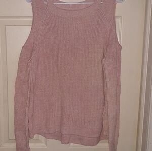 Hollister cold shoulder sweater 5/$25
